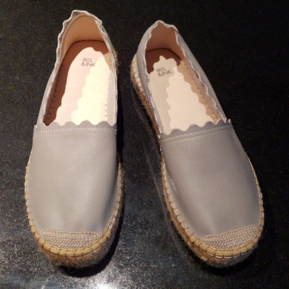 [BRAND NEW] Iris & Ink Hester Suede Espadrilles - Picture 5 of 8
